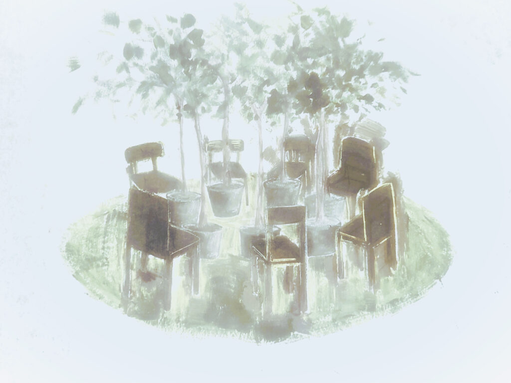 Zoya Shokoohi, Ottavo albero, 2022, progetto